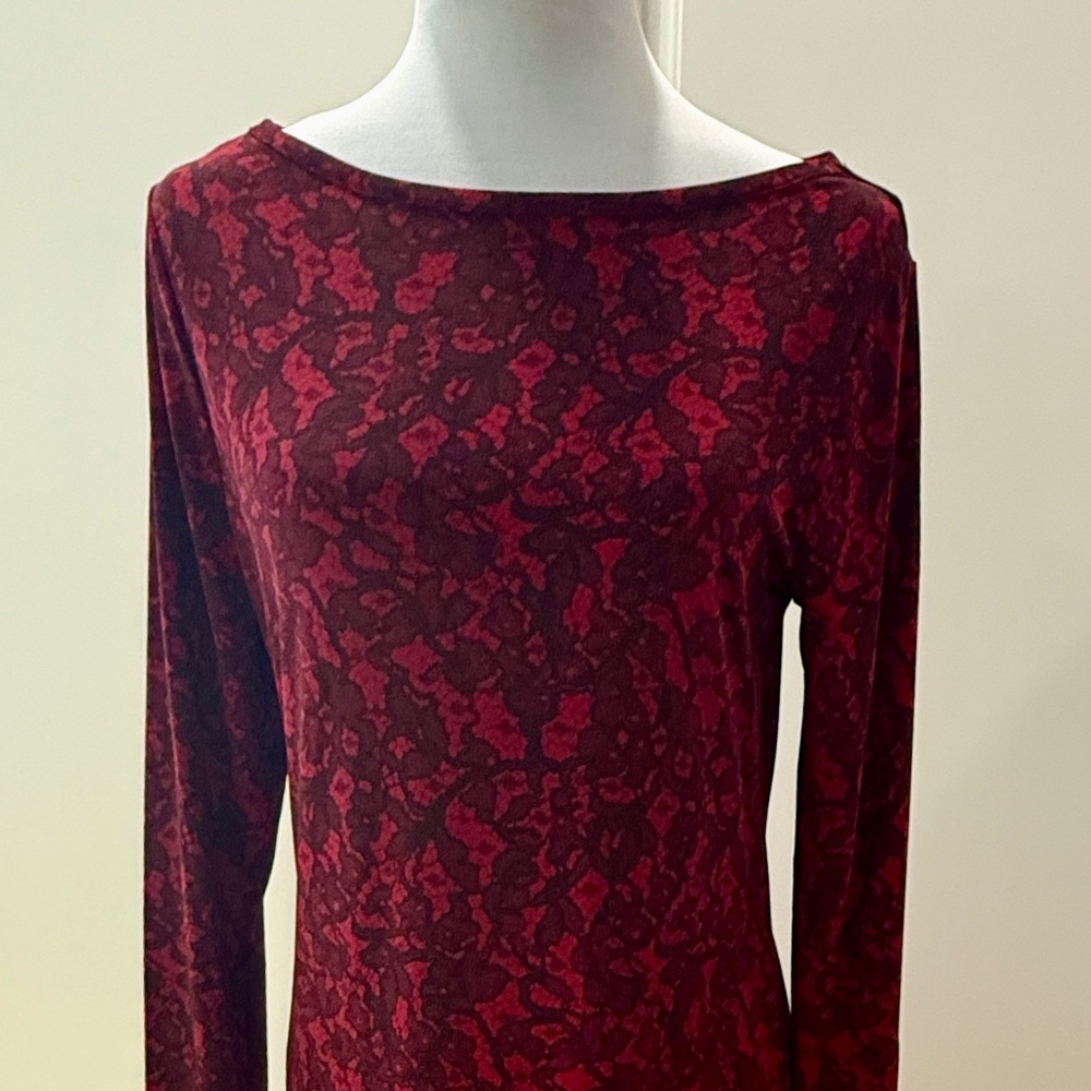 Michael Kors Red/Black Dress M
